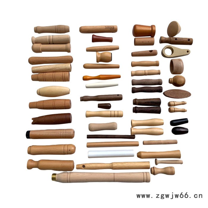 厂家定制木手柄 木质榉木跳绳手柄园林工具木把手木柄木制品定制图2