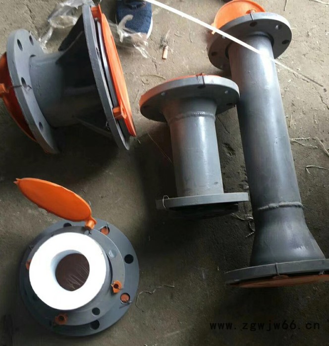 瑞鑫恒通 ** 衬塑管件 钢管 衬胶防腐管件 衬胶防腐管件 20#+PTFE DN450 SCH40图5