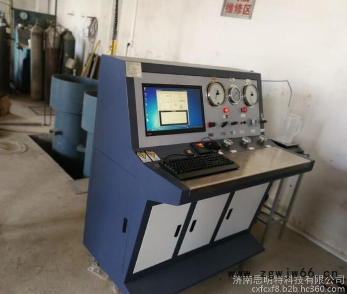 呼吸器管件气压测试台—高压管件气压测试台图5