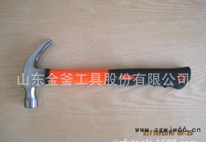 工业用双色包塑柄羊角锤  钳工锤 锤头图3