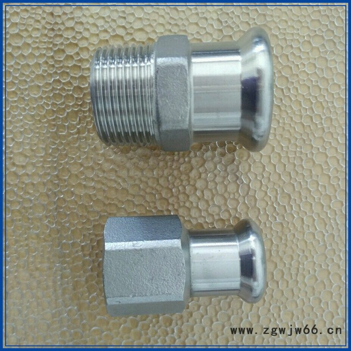 不锈钢环压式薄壁不锈钢管件 卡压式管件 薄壁焊接管接头图3