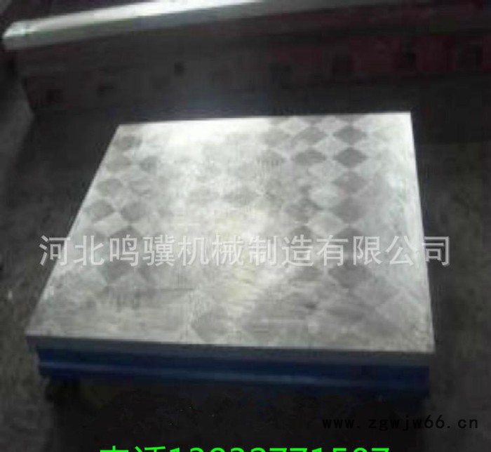 铸造大型加厚铸铁平板焊接|装配|T型槽|铆焊|钳工平台|划线工作台图2