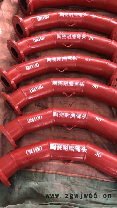 瑞鑫恒通 ** 电厂用 衬陶瓷耐磨管件 衬胶管件 衬塑弯头DN100图4