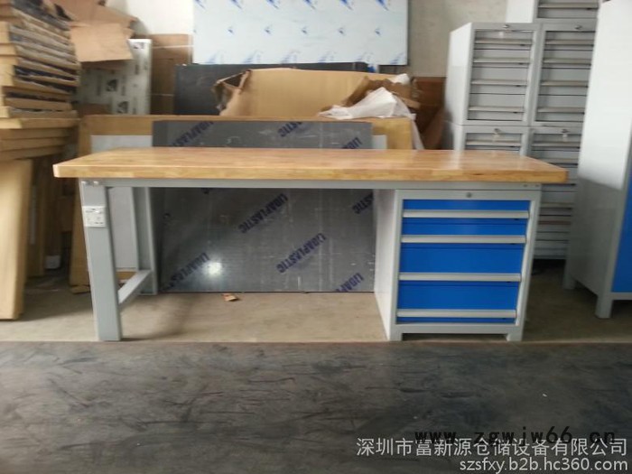 深圳钳工操作台生产厂家,重型带挂板钳工台尺寸定做图2