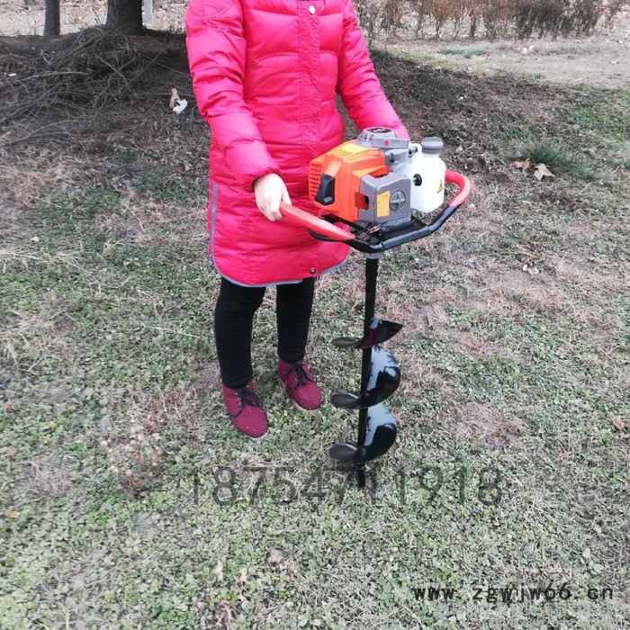手提式光伏立柱打桩机 葡萄立柱打桩机供应厂家 园林工具挖坑机图7
