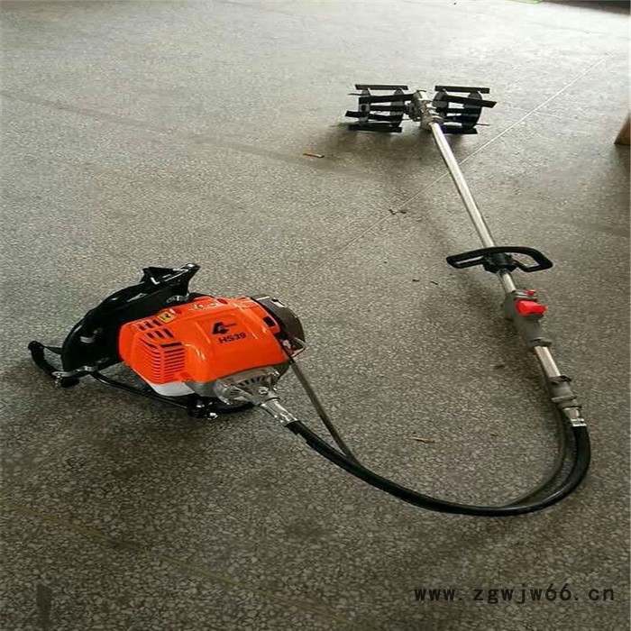 玉米水稻收割机 农业园林工具除草机厂家批发 四冲程汽油锄地机富兴图6