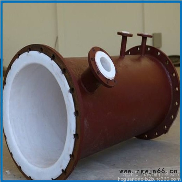 昊诚管道 沧州天然气衬塑管件厂家  天然气衬塑管件生产厂家  衬四氟管件图6