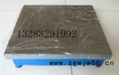 定做铸铁钳工检验平板工作台T型槽焊接划线异形平台图2