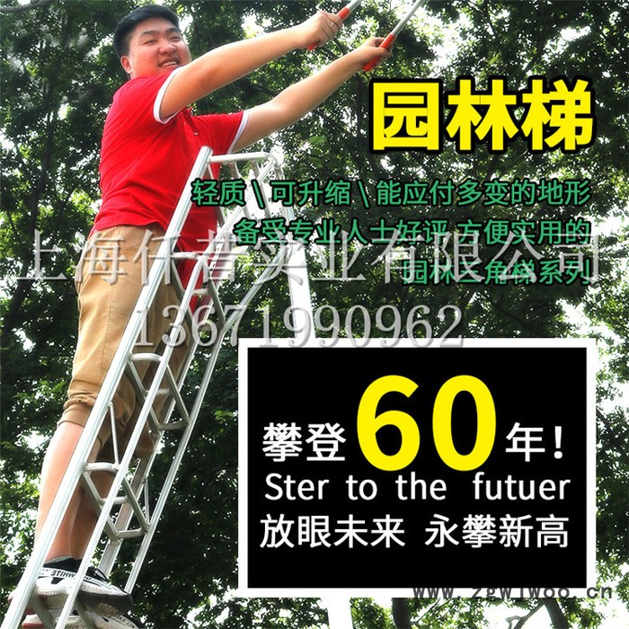 园林梯子 伸缩三角梯 日本长谷川铝合金果园采摘果梯子园林工具 园林梯子伸缩三角梯日本长谷川铝合金果园采摘果梯子园林工具图2