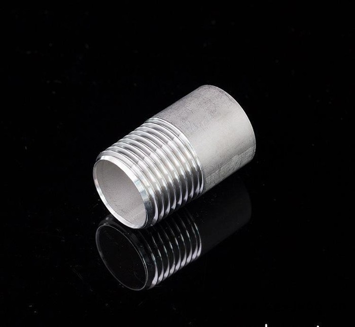 上海若松直销不锈钢管件接头 外牙单头接头 双头螺纹管件短接头图4