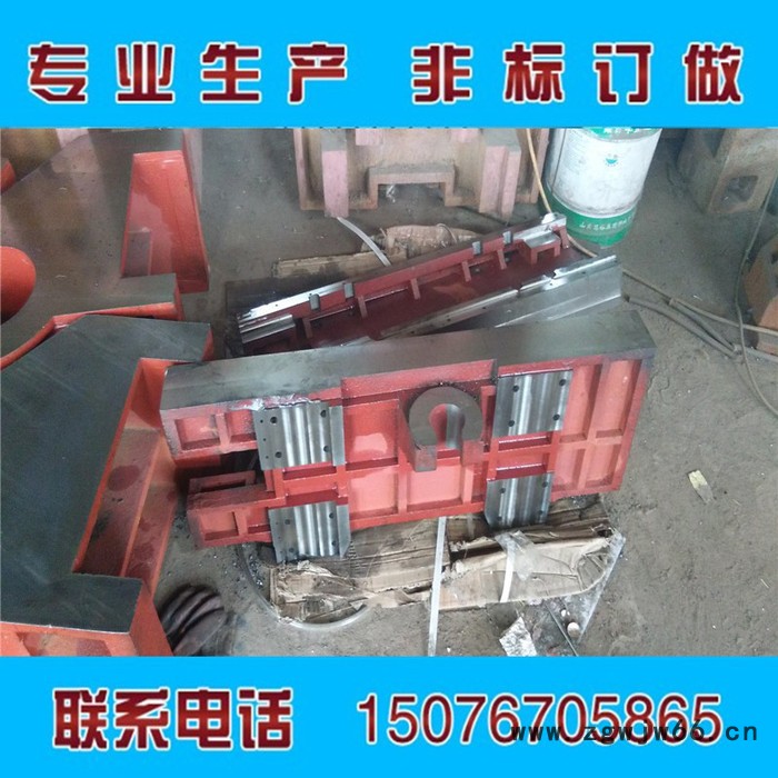 重型加厚铸铁平板焊接|装配|划线|T型槽|钳工平台|检验工作台现货 划线平台图2