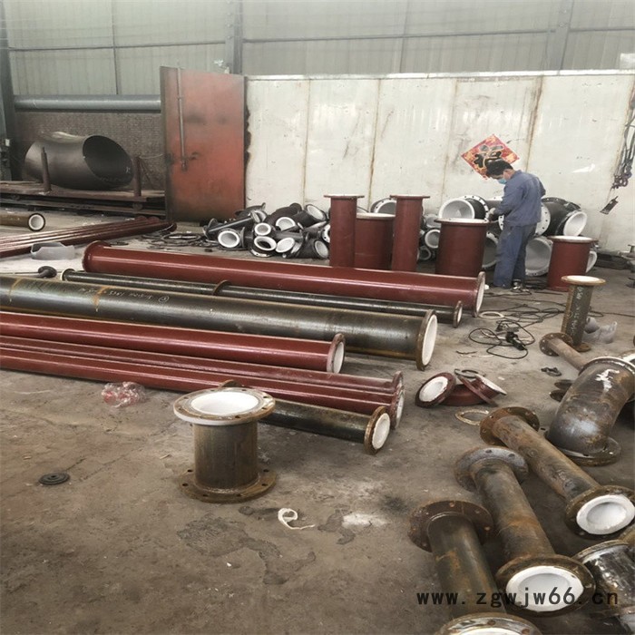 鑫业 化工用衬塑管件库存充足 电厂用钢衬塑管件图2