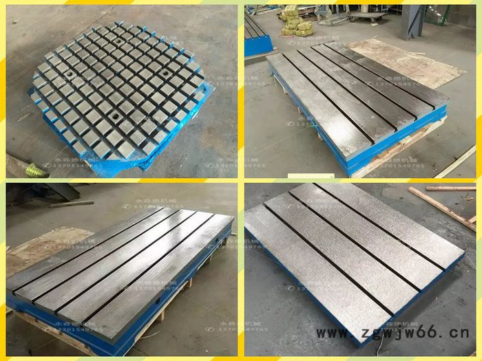 T型槽工作台T型槽焊接平台装配钳工平板工装铸铁T型槽铆焊电焊台图2
