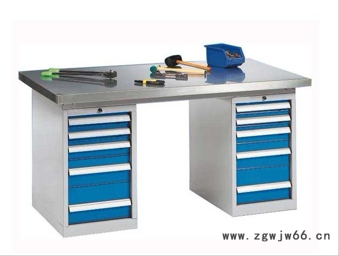 东莞防静电工作台钳工工作台移动式工作台学校实训台车间整理桌办公桌图7