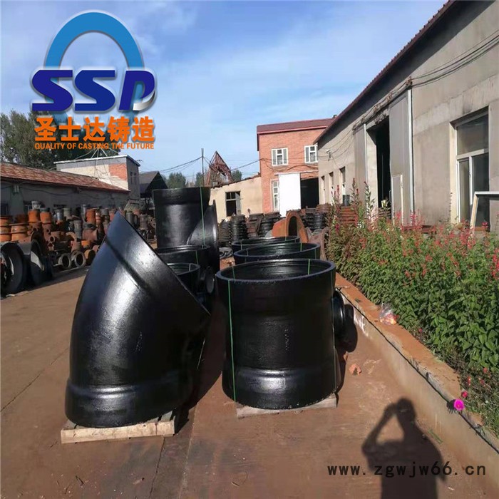 吉林耐腐蚀铸铁管件 DN200球墨铸铁管管件批发 圣士达铸造图4