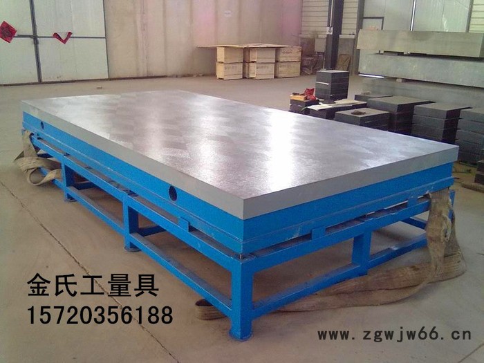 厂家铆焊钳工T型槽划线平板工作台检验测量装配焊接试验铸铁平台图3