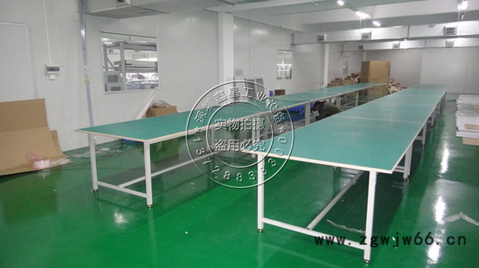 防静电工作台操作台电子维修台实验室车间装配桌打包裁剪钳工台桌图2