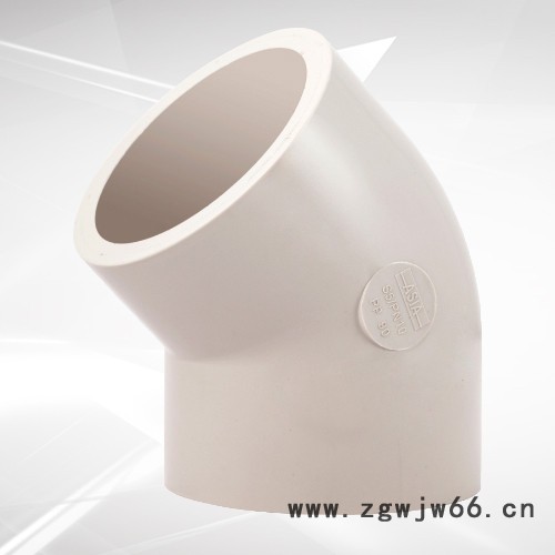 【协羽】45°弯头 PPH管件厂家 现货批发 支持定制