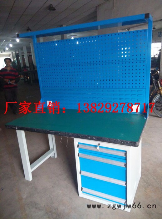 润普01防静电工作台全国直销标准式防静电工作台工位桌学校钳工台实验室工作桌展览桌洁净工作台无尘车间工作台图7