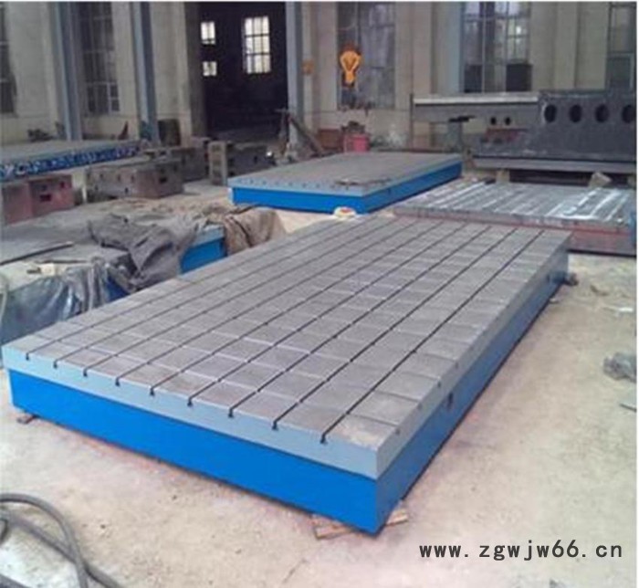 建丰耐磨铸铁焊接平板|装配平台|T型槽平板|铆焊|钳工划线工作台图3