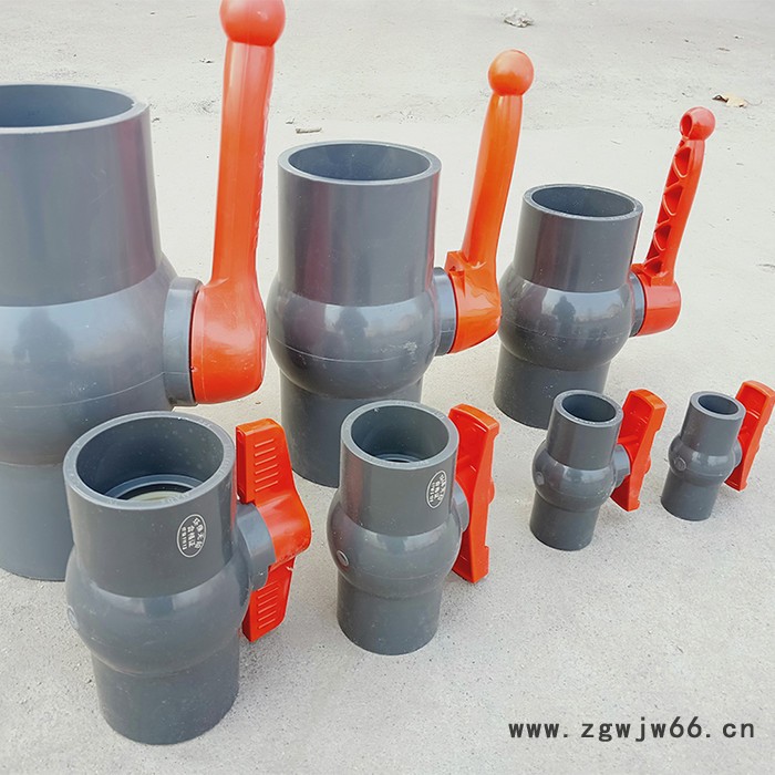 PVC给水球阀 上水管件 PVC上水球阀 防磨耐腐蚀管件 欢迎选购图4