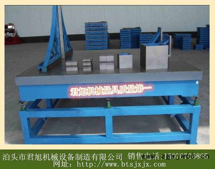 杭州温州绍兴模具铸铁工作平台 钳工桌 检验划线测量工作台图4