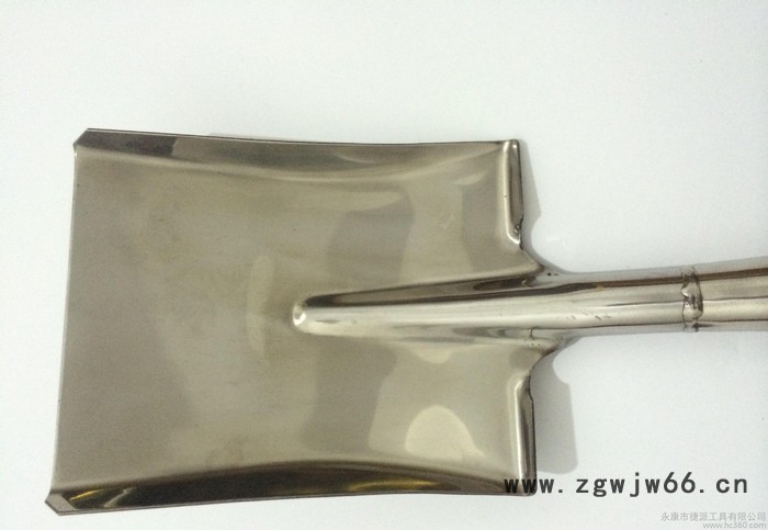 园林铲JP-601 挖掘不锈钢小号铲子园艺园林工具 方尖铁锹图2