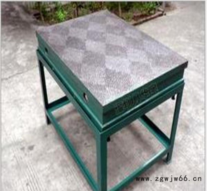 建丰量具铸铁平台定制钳工T型槽划线平板/画线工作台检验铸铁装配焊接平图2