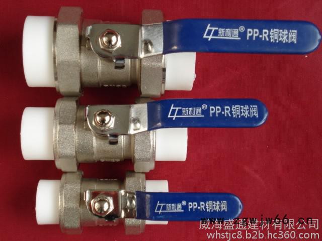 PPR管件 双活接铜球阀 铜球铜杆图7