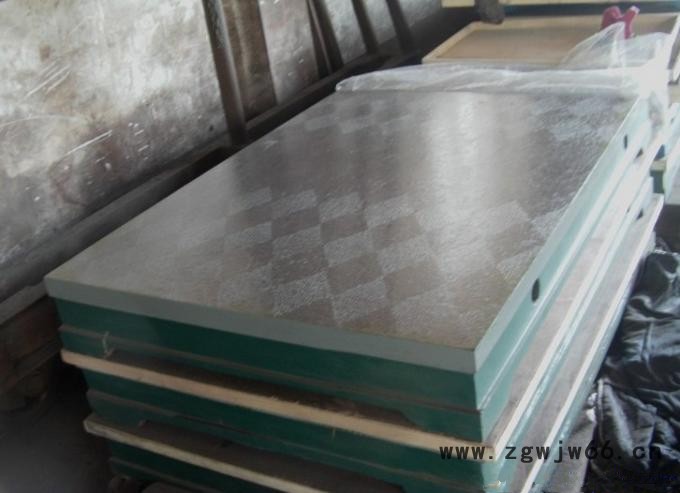 1000*1000精密测量型铸铁钳工检验划线校准用铸铁平板图3