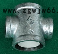 国标热镀锌内衬塑玛钢管件，量大优惠，厂价直销迈克衬塑管件 DN15衬塑丝接正三通图3