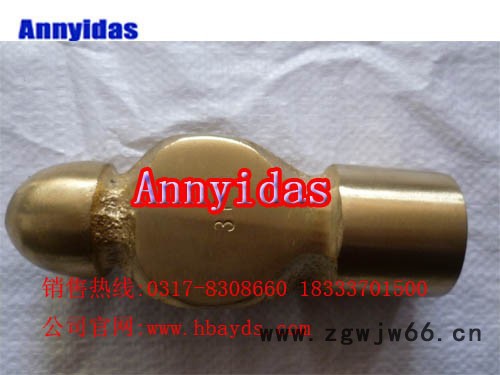 安易达思防爆奶头锤 防爆铜质两头锤 防爆铜质圆头锤 防爆钳工锤 防爆榔头图6