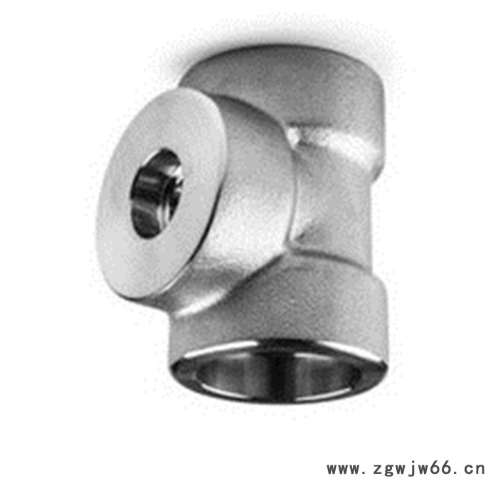 气体灭火等径螺纹三通 气体灭火管件中大三通 气体灭火异径三通消防气体管件图2