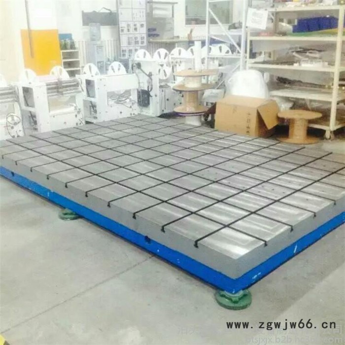 铸铁平台平板检测划线测量研磨T型槽焊接钳工电机T型槽平台图3