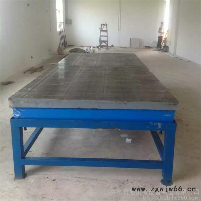 铸铁平台平板检测划线测量研磨T型槽焊接钳工电机T型槽平台图2