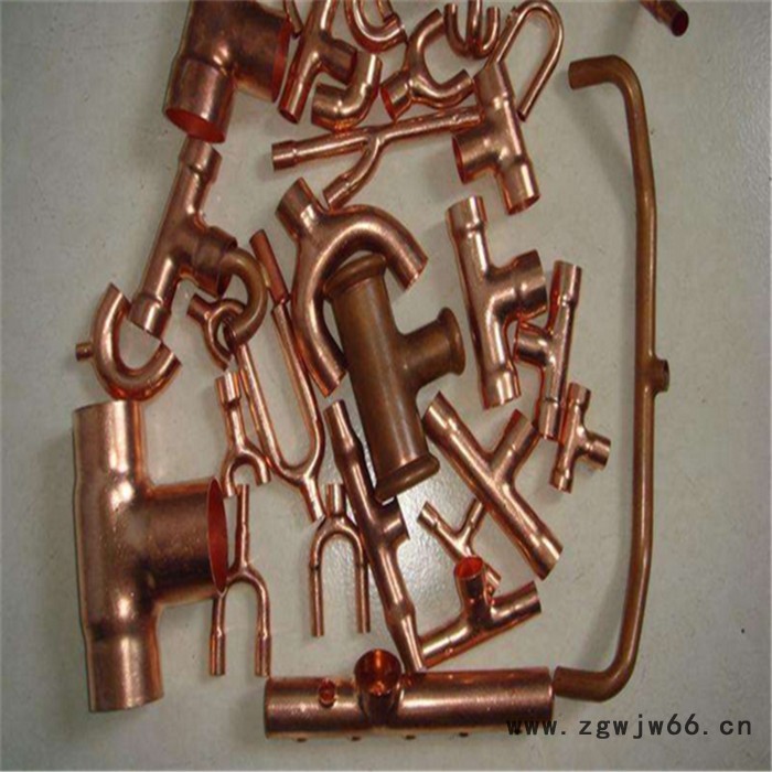 铜弯头 三通铜管 直接管件 紫铜耐腐管件 专业加工