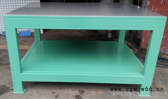 深圳**出口台香港台面20mm 钢板重型工作台大水磨精加工钳工台修模台定制尺寸1200*1000*700图3