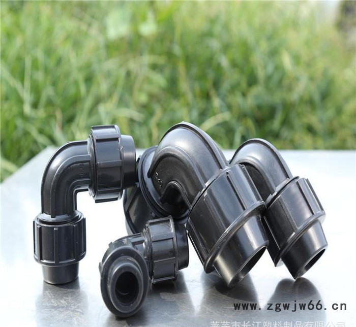 直销HDPE90度对接弯头 pe管件塑料接头 PE对接弯头$图2