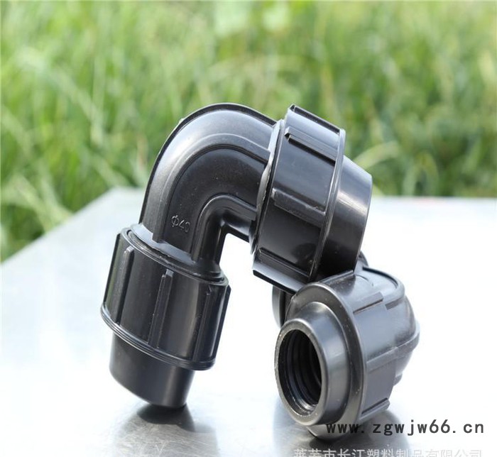 直销HDPE90度对接弯头 pe管件塑料接头 PE对接弯头$图3