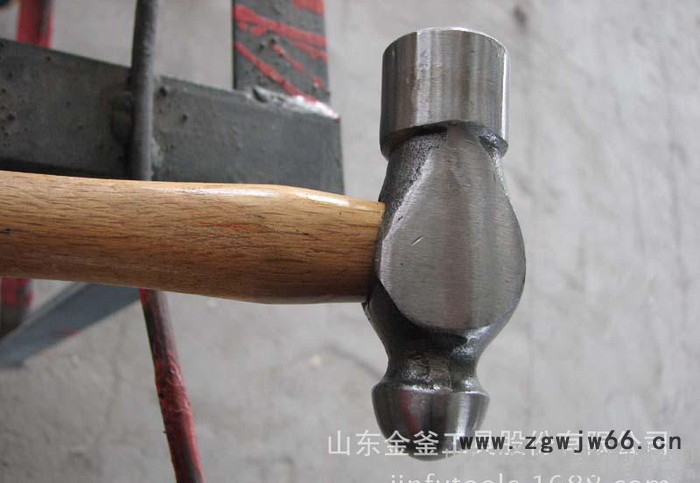 金釜工具 圆头锤、八角锤、钳工锤锤子、锤头图2