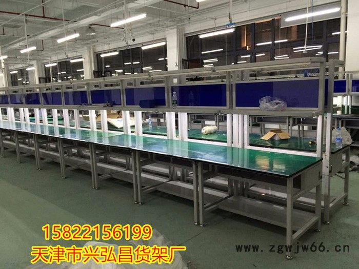 天津防静电工作台实验室工作桌电子工厂重型工作台钳工操作台图3