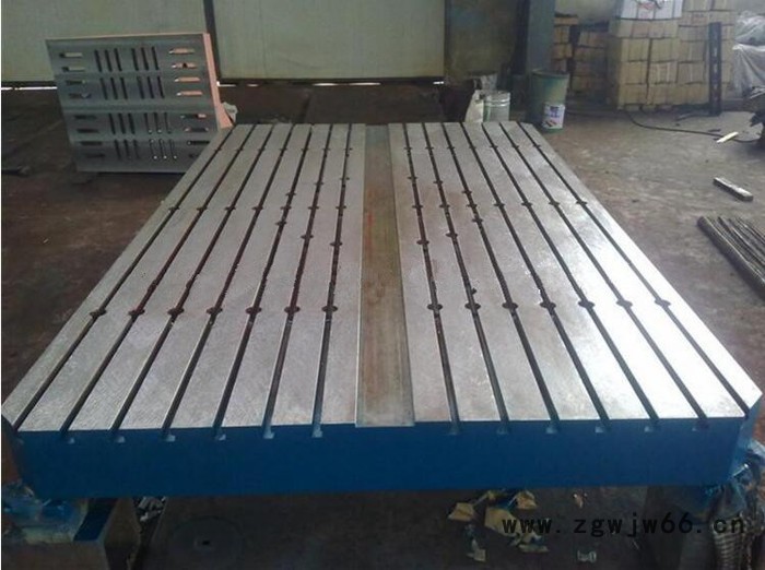 2000*4000重型铸铁基准面工作台钳工操作工作台现货图3
