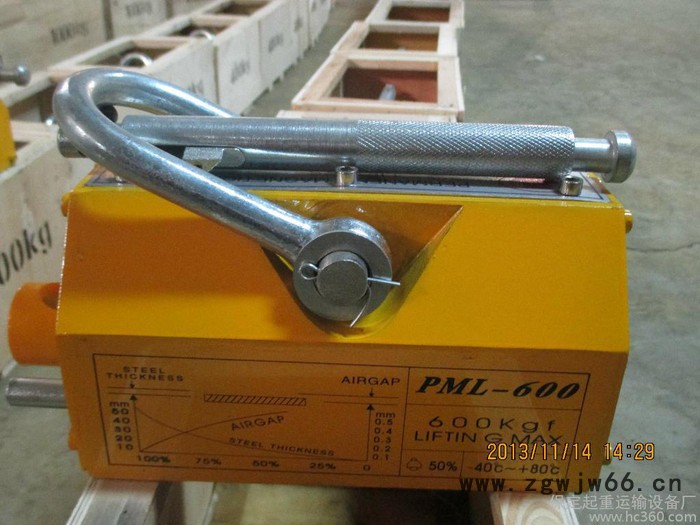 供应100KG强力永磁吸盘，手动吸盘，起重工具，高品质，出口图2