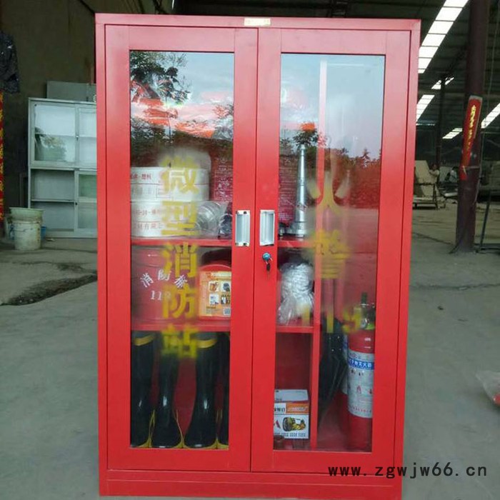 多规格消防柜 微型消防站工地应急器材安全工具箱  组合式消防箱图4