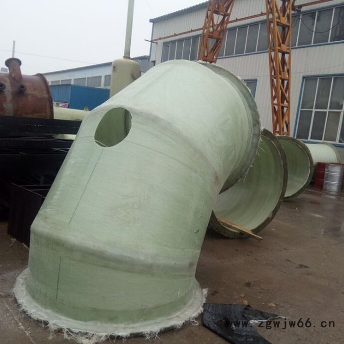 华强加工定做玻璃钢三通  法兰  弯头  变径  高压管件 异形玻璃钢管件图2