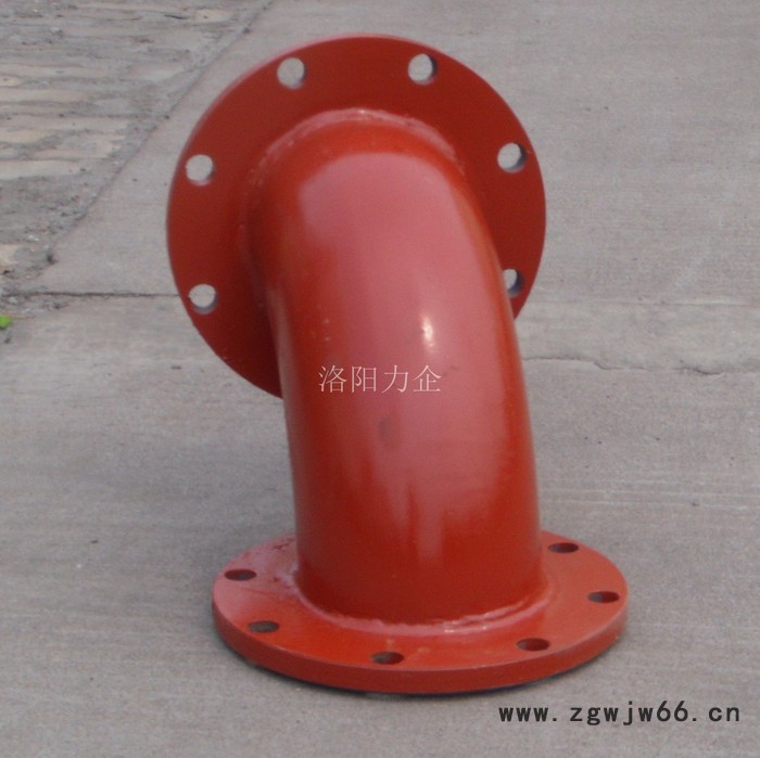 洛阳力企供应钢衬PO弯头 化工防腐管件图2