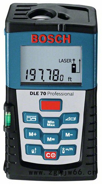 德国博世BOSCH70m测量工具 激光测距仪DLE 70 测