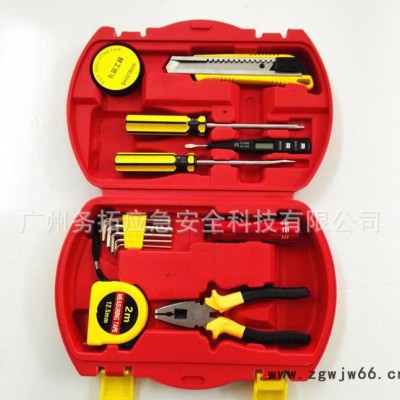 14件套车载组合工具工具家用组合套装镍铁合金家用工具箱定制LOGO