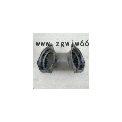 供应法兰45°双弯头  铸铁排水管件