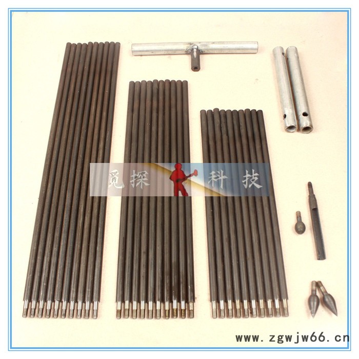 考古勘探工具探针 探钎锰钢 ，探针尖头，圆头，组合考古勘探工具探针 探钎扎签锰钢 ，八号，九号，十号全套装图5